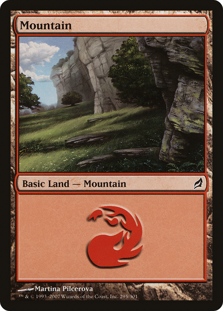 {B}[LRW 295] Mountain (295) [Lorwyn]