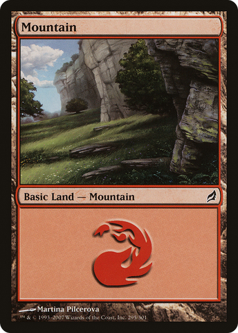 {B}[LRW 295] Mountain (295) [Lorwyn]
