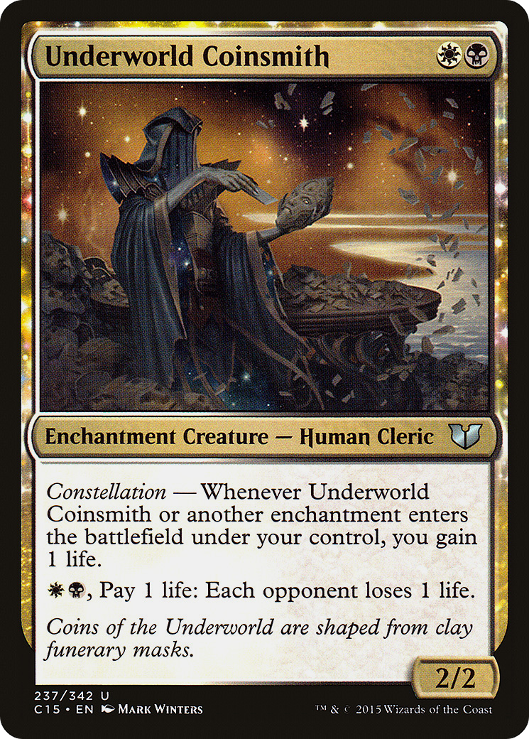 {C} Underworld Coinsmith [Commander 2015][C15 237]