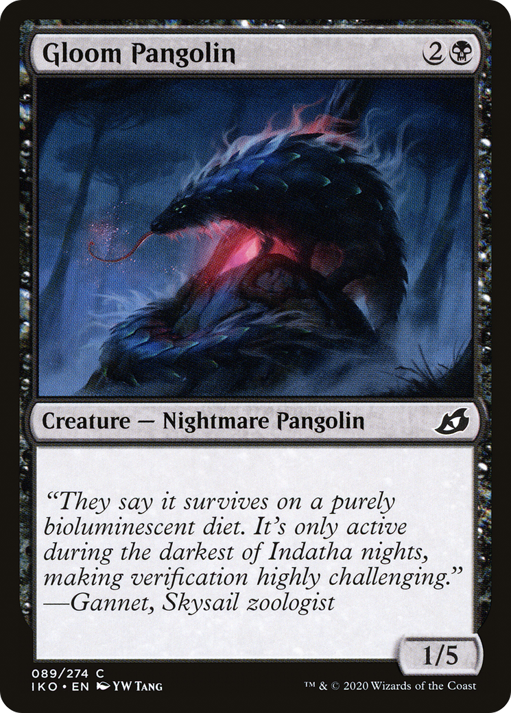 {C} Gloom Pangolin [Ikoria: Lair of Behemoths][IKO 089]