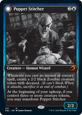 {R} Poppet Stitcher // Poppet Factory [Innistrad: Double Feature][DBL 071]