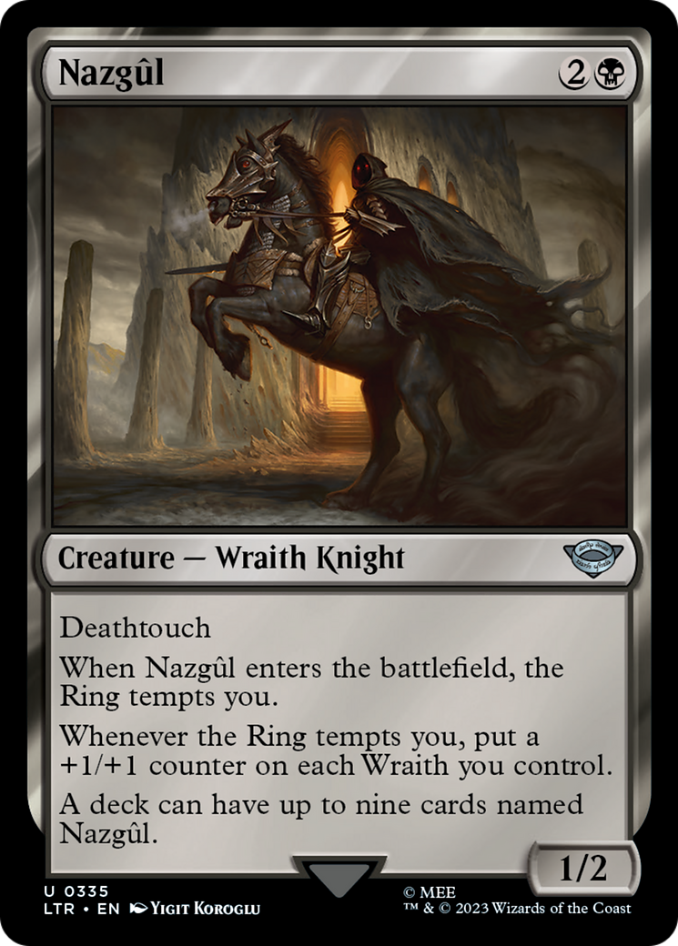 {C} Nazgul (335) [The Lord of the Rings: Tales of Middle-Earth][LTR 335]