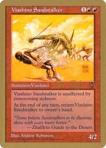 {C} Viashino Sandstalker (Ben Rubin) [World Championship Decks 1998][GB WC98 BR100]