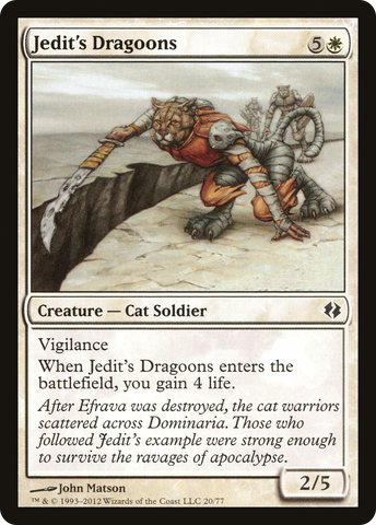 {C} Jedit's Dragoons [Duel Decks: Venser vs. Koth][DDI 020]