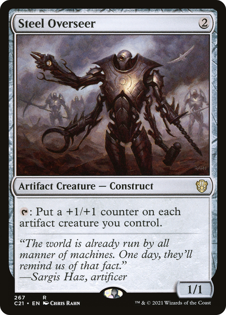 {R} Steel Overseer [Commander 2021][C21 267]