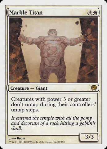 {R} Marble Titan [Ninth Edition][9ED 026]