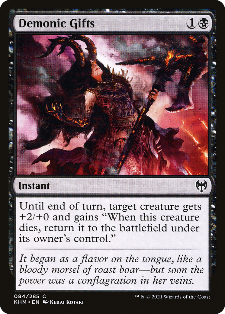 {C} Demonic Gifts [Kaldheim][KHM 084]