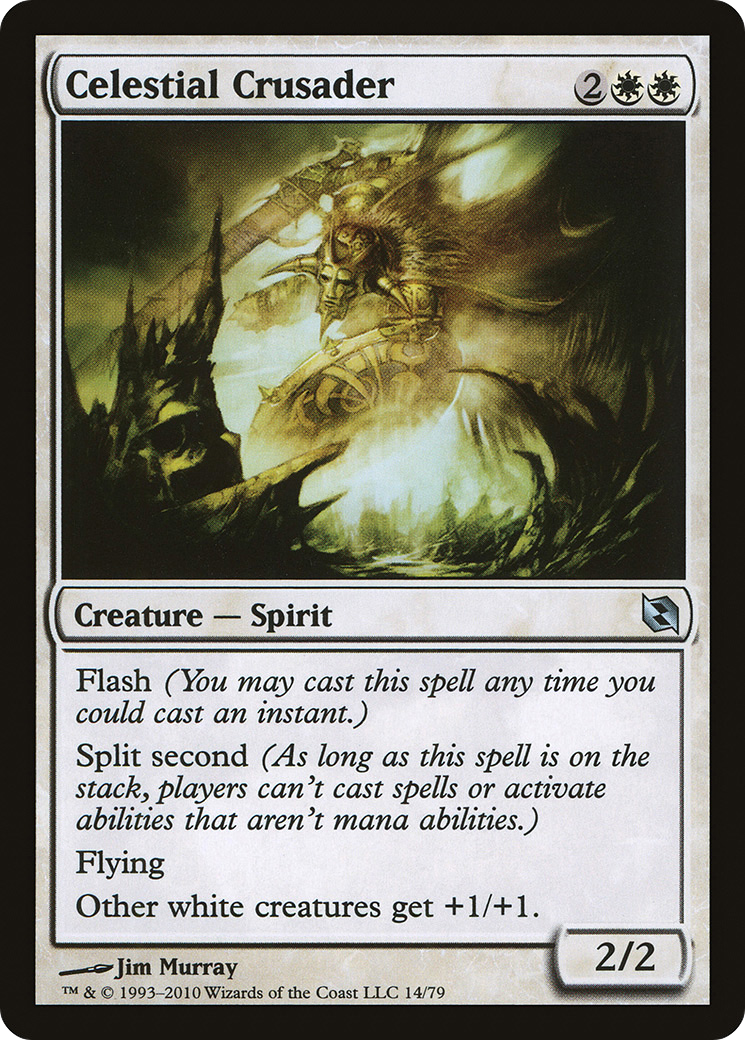 {C} Celestial Crusader [Duel Decks: Elspeth vs. Tezzeret][DDF 014]