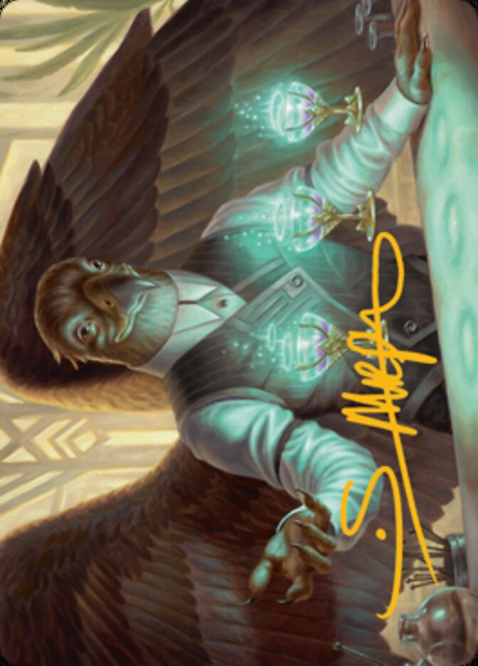 {A} Speakeasy Server Art Card (Gold-Stamped Signature) [Streets of New Capenna Art Series][GS ASNC 009]