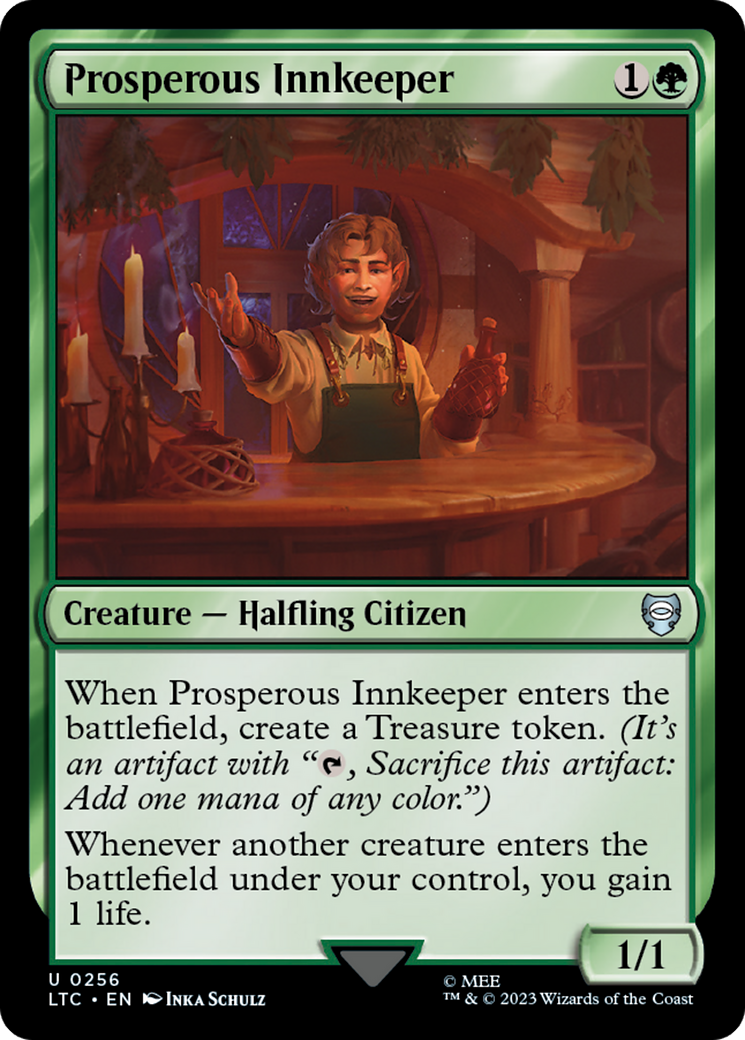 {C} Prosperous Innkeeper [The Lord of the Rings: Tales of Middle-Earth Commander][LTC 256]