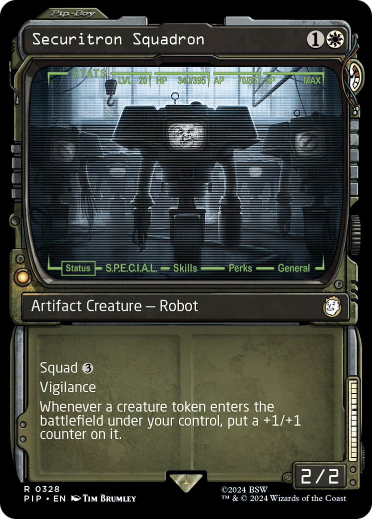 {R} Securitron Squadron (Showcase) [Fallout][PIP 328]