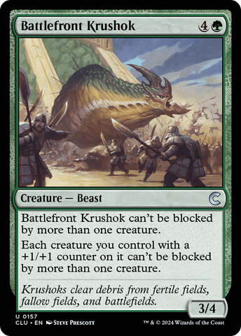 {C} Battlefront Krushok [Ravnica: Clue Edition][CLU 157]