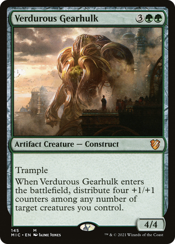 {R} Verdurous Gearhulk [Innistrad: Midnight Hunt Commander][MIC 145]