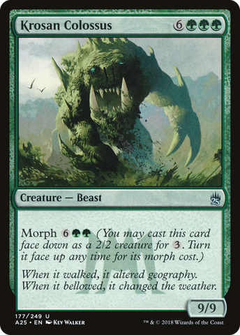 {C} Krosan Colossus [Masters 25][A25 177]