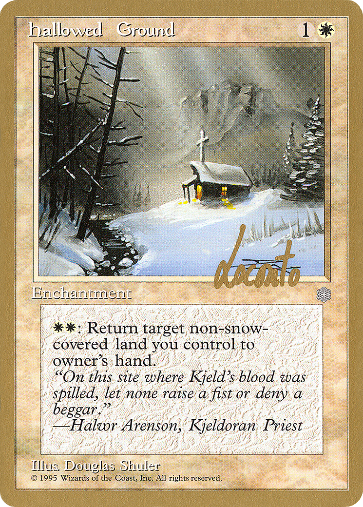 {C} Hallowed Ground (Michael Loconto) [Pro Tour Collector Set][GB PTC ML29]