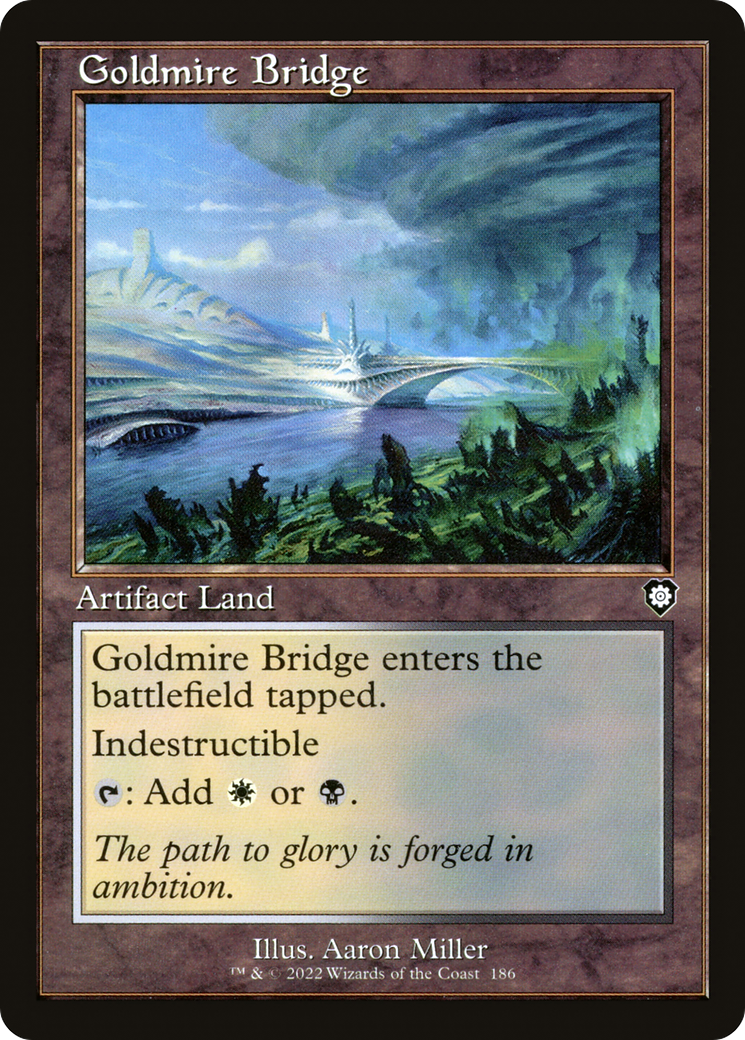 {C} Goldmire Bridge (Retro) [The Brothers' War Commander][BRC 186]