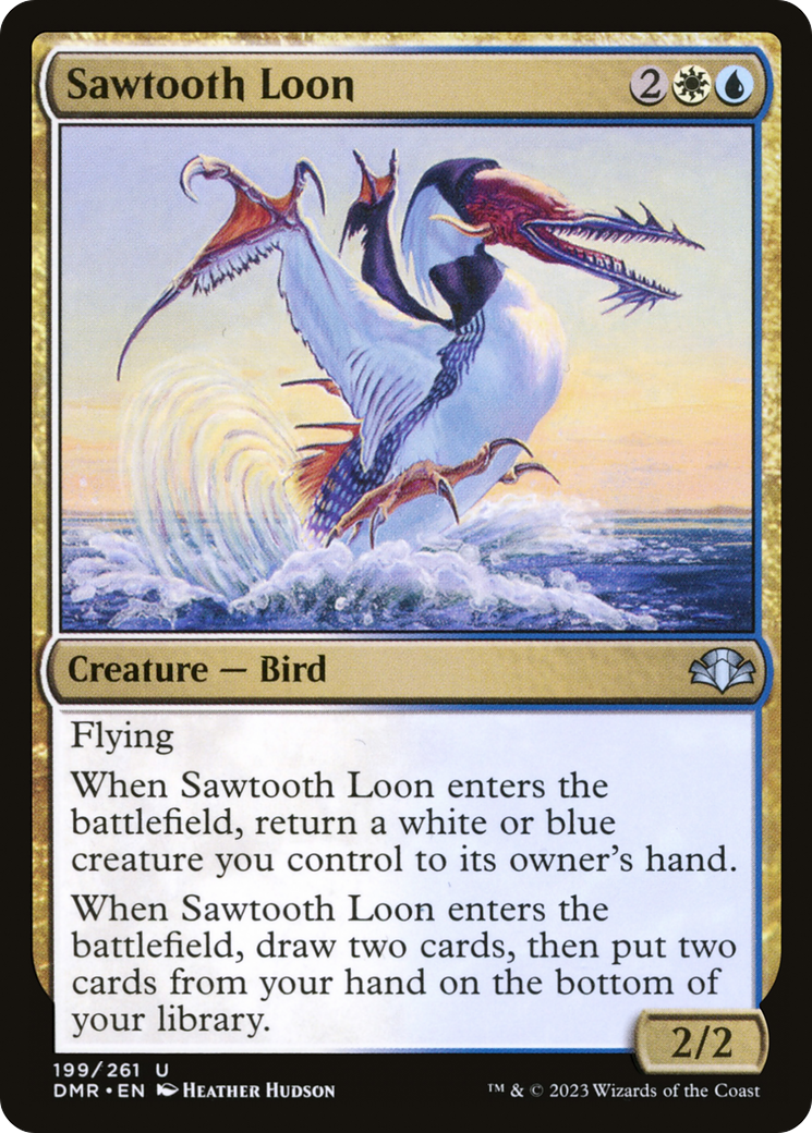 {C} Sawtooth Loon [Dominaria Remastered][DMR 199]