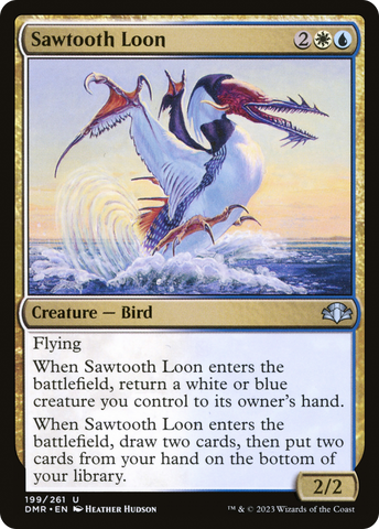 {C} Sawtooth Loon [Dominaria Remastered][DMR 199]