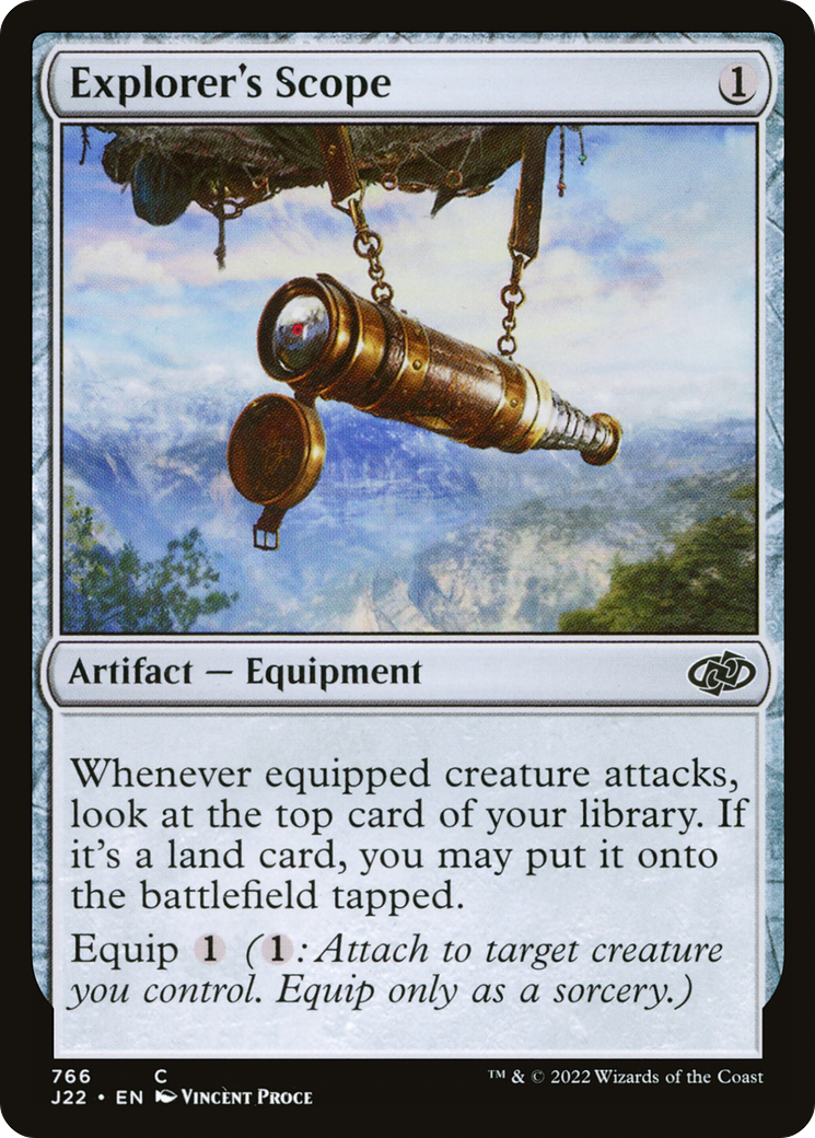{C} Explorer's Scope [Jumpstart 2022][J22 766]