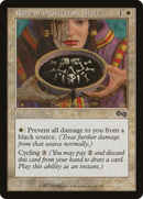 {C} Rune of Protection: Black [Urza's Saga][USG 036]
