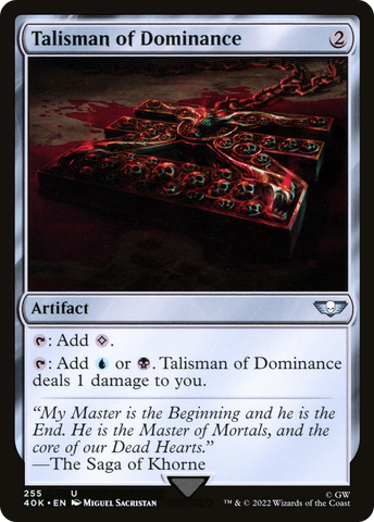 {C} Talisman of Dominance [Universes Beyond: Warhammer 40,000][40K 255]