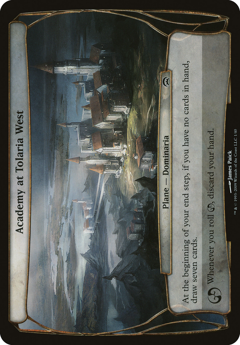 {O} Academy at Tolaria West (Planes) [Planechase Planes][OVR HOP 001]