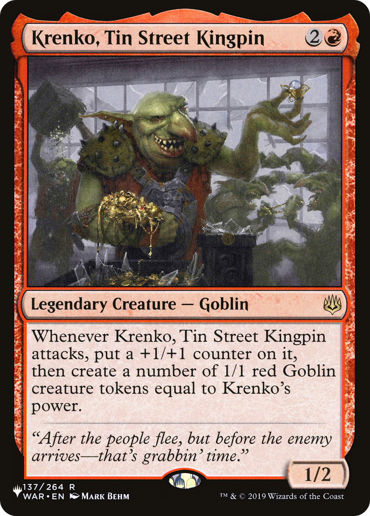 Krenko, Tin Street Kingpin [LIST 137/264]