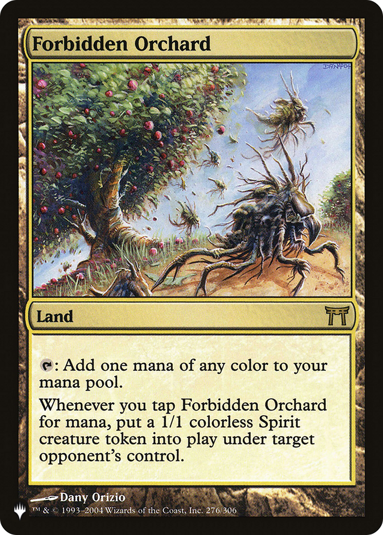 {@@LIST} Forbidden Orchard [LIST 276/306]