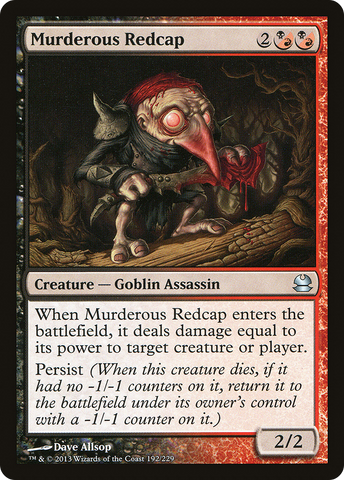 {C} Murderous Redcap [Modern Masters][MMA 192]