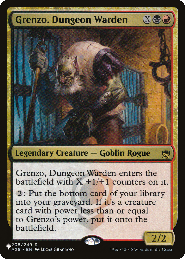 Grenzo, Dungeon Warden [LIST A25-205]