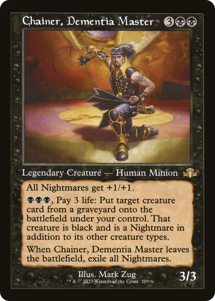 {R} Chainer, Dementia Master (Retro) [Dominaria Remastered][DMR 299]