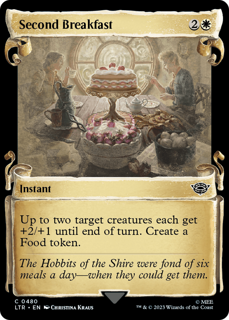 {C} Second Breakfast [The Lord of the Rings: Tales of Middle-Earth Showcase Scrolls][LTR 480]