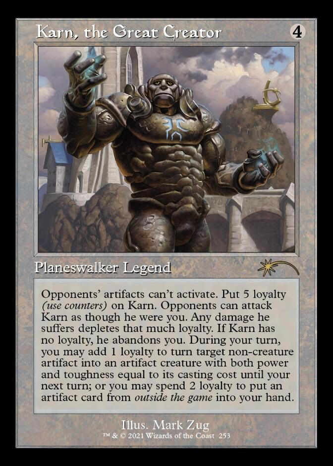 {R} Karn, the Great Creator (Retro) [Secret Lair Drop Series][SLD 253]