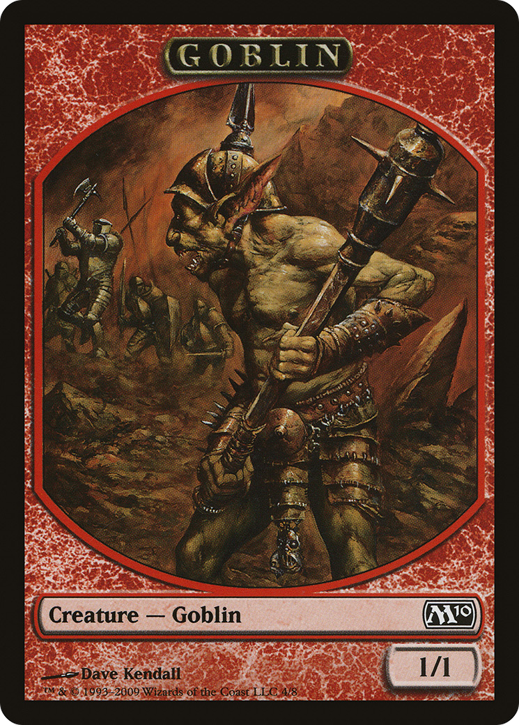 {T} Goblin Token [Magic 2010 Tokens][TM10 004]