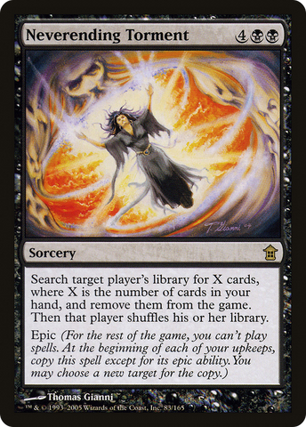 {R} Neverending Torment [Saviors of Kamigawa][SOK 083]