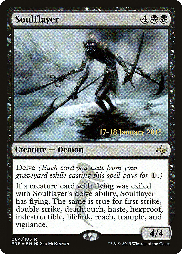 {R} Soulflayer [Fate Reforged Prerelease Promos][PR FRF 084]