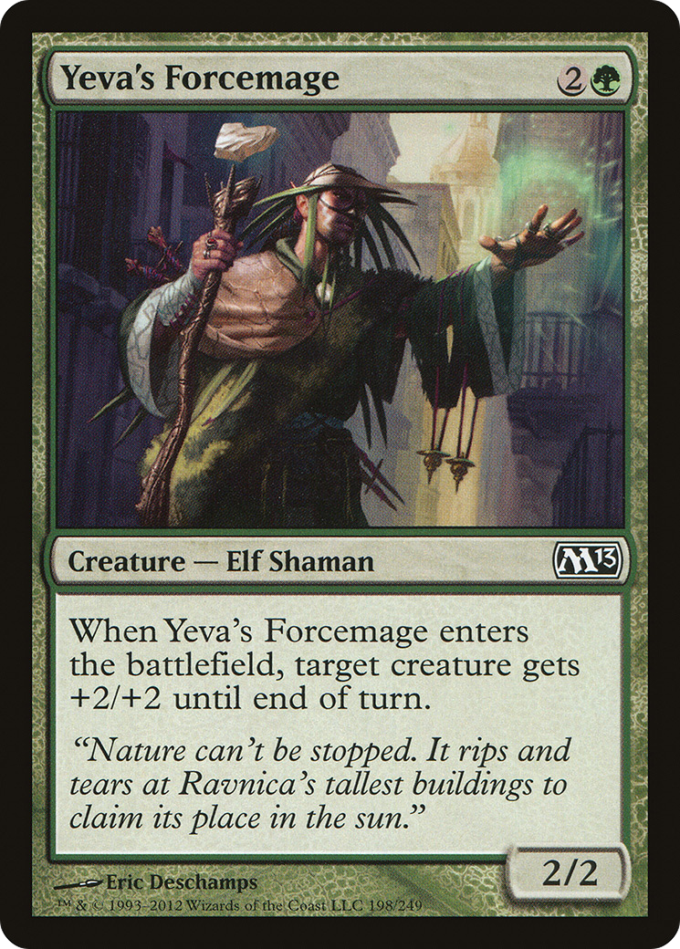{C} Yeva's Forcemage [Magic 2013][M13 198]