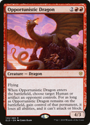 {R} Opportunistic Dragon [Throne of Eldraine][ELD 133]