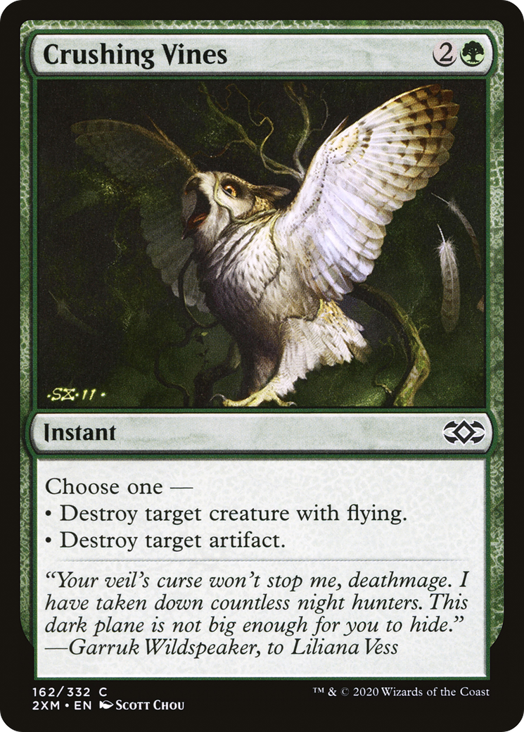 {C} Crushing Vines [Double Masters][2XM 162]