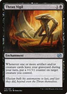 {C} Thran Vigil [The Brothers' War][BRO 114]