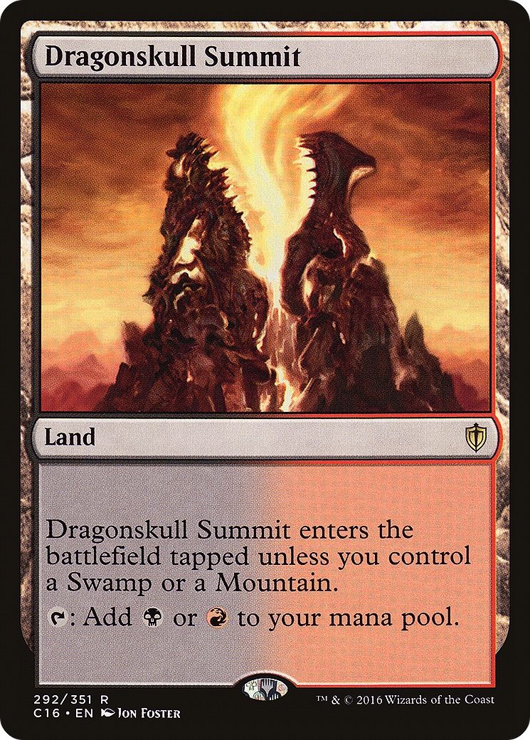 {R} Dragonskull Summit [Commander 2016][C16 292] - Misty Mountain Games