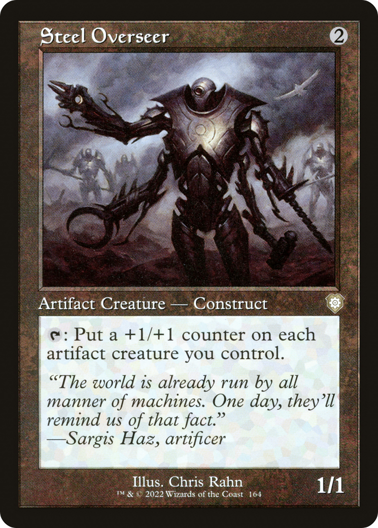 {R} Steel Overseer (Retro) [The Brothers' War Commander][BRC 164]