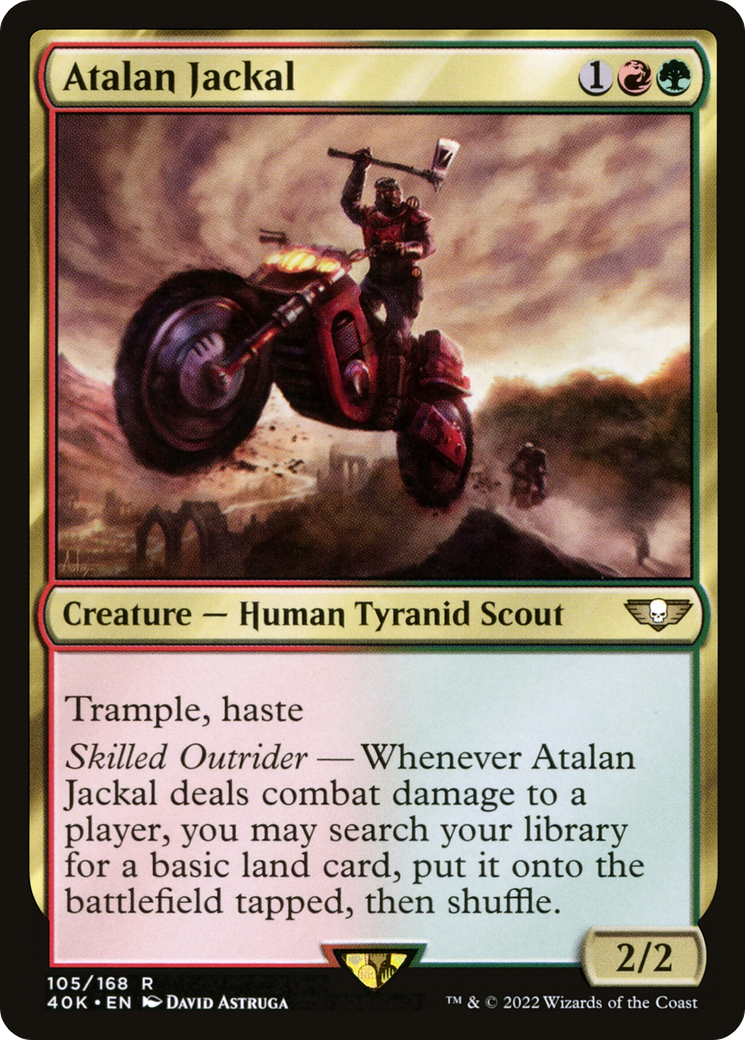{R} Atalan Jackal [Universes Beyond: Warhammer 40,000][40K 105]