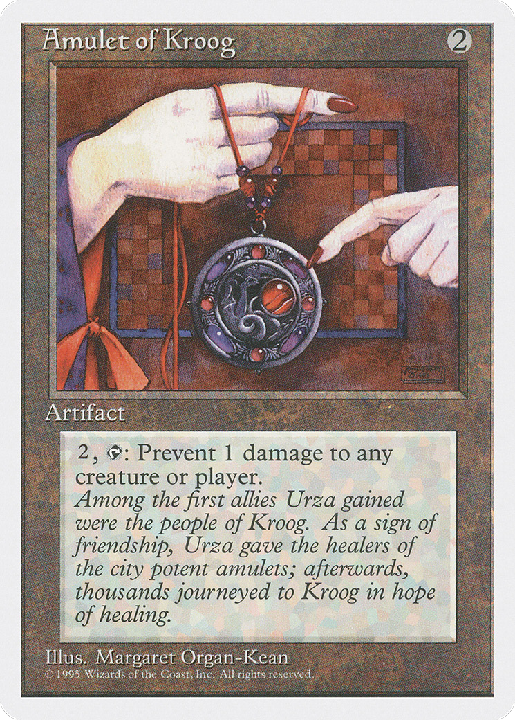 {C} Amulet of Kroog [Fourth Edition][4ED 293]