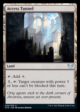 {C} Access Tunnel [Strixhaven: School of Mages][STX 262]