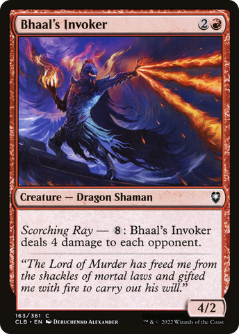 {C} Bhaal's Invoker [Commander Legends: Battle for Baldur's Gate][CLB 163]