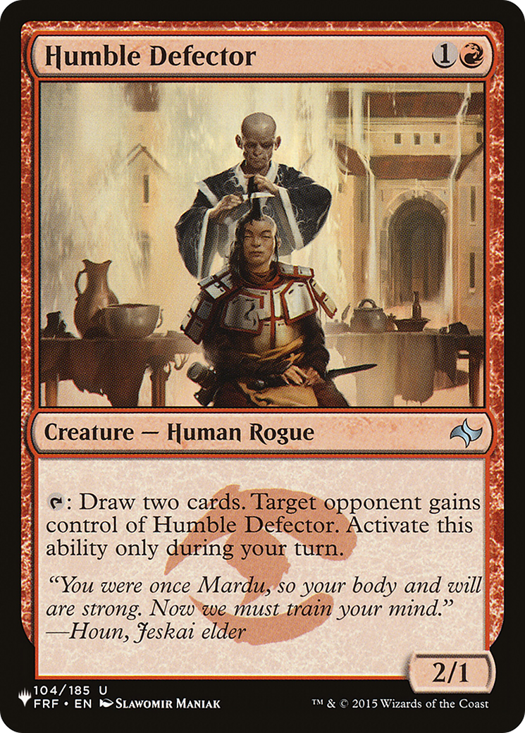 Humble Defector [LIST FRF-104]