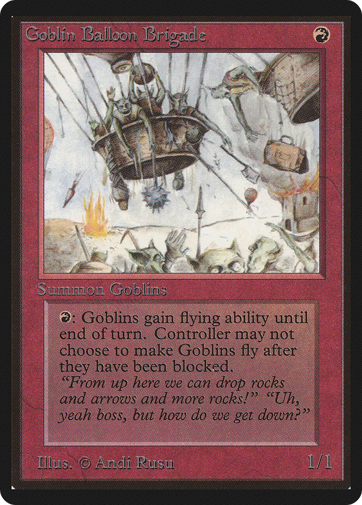 {C} Goblin Balloon Brigade [Beta Edition][LEB 154]