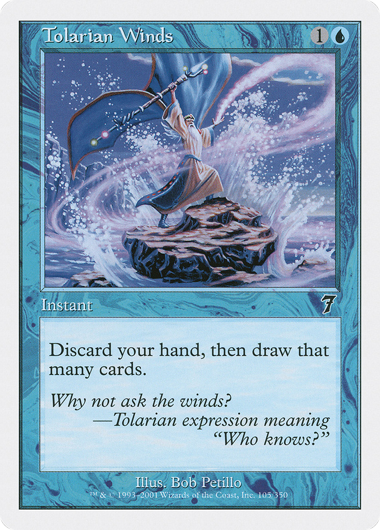 {C} Tolarian Winds [Seventh Edition][7ED 105]