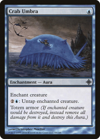 {C} Crab Umbra [Rise of the Eldrazi][ROE 058]